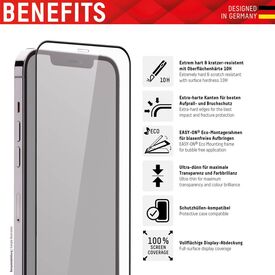 DISPLEX Real Glass Screen protector for iPhone XR 11 Full Cover Glass