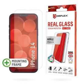DISPLEX Real Glass  iPhone 14 Screen protector case
