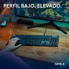 Logitech G G915 X / Keyboard / backlit / USB / QWERT | 920-012943