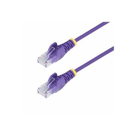 StarTech.com 5m Purple Slim CAT6 Ethernet Cable, Sna | N6PAT5MPLS