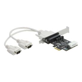 Delock / Serial adapter / PCIe 2.0 low profile / RS-232 x | 89909