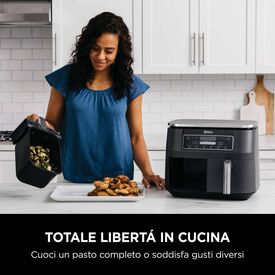 Ninja Foodi Dual Zone AF300EU / Hot air fryer / 7.6 litres / 2470