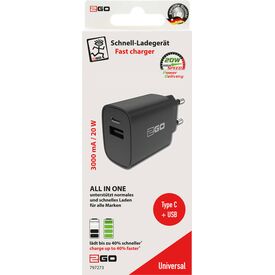 2GO 797273 / Indoor / AC / Universal / 100 / 240 V / 12 V / 1 / 1