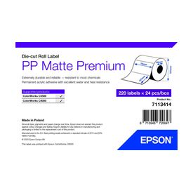 Epson Premium / Polypropylene (PP) / matte / permanent  | 7113414