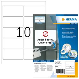 HERMA Special / Paper / matte / repositionable self-adhes | 10307