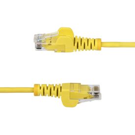 StarTech.com 2m Yellow Slim CAT6 Ethernet Cable,  | N6PAT200CMYLS
