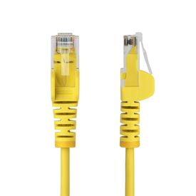 StarTech.com 2m Yellow Slim CAT6 Ethernet Cable,  | N6PAT200CMYLS