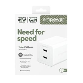 empower by PanzerGlass / Power adapter / 45 Watt / Powe | EM58685