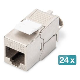 DIGITUS / Patch panel / modular / rack mountable /  | DN-91411-24