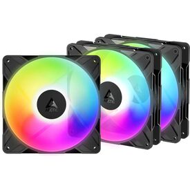 ARCTIC P14 Pro Reverse A-RGB case fan, black, 140mm, 3er-Pack