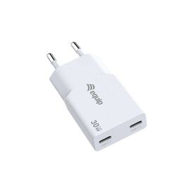 Equip 2-Port 30W GaN Slim USB-C PD Charger, PPS