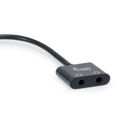 Equip USB-C to Dual 3.5mm Audio DAC Adapter, 133469