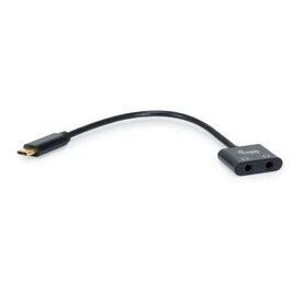 Equip USB-C to Dual 3.5mm Audio DAC Adapter, 133469