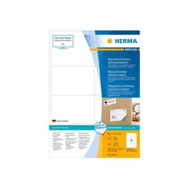 HERMA Special Paper matte repositionable selfadhesive 10312