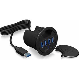 ICY BOX IBHUB1403 Hub 4 x SuperSpeed USB 3.0