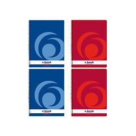 Herlitz 10834117 / Red / A4 / 80 sheets / 70 g/m² / Squared paper