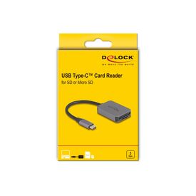 Delock Card reader (microSD, SD) 91009