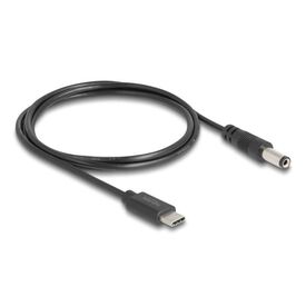 Delock Power cable 24 pin USBC (M) to DC jack 5.5 x 2.1 85397