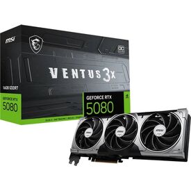 MSI GeForce RTX 5080 16G VENTUS 3X OC Graphics card V531095R