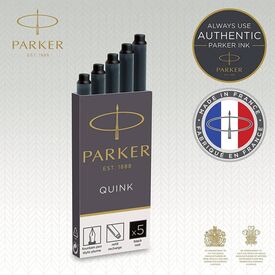 Parker 1950206 Black Black 10 pc(s) 2 x 5 cartridges