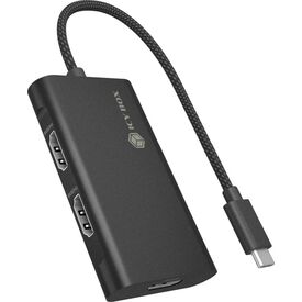 RaidSonic Icy Box IB-AD1030-C, USB-C 3.1 to 3x HDMI Adapter IBAD1030C
