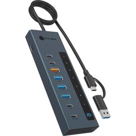 RaidSonic Icy Box IB-HUB1743-CPD 9-in-1 Hub,