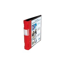 WEDO Ergogrip Folder A4, 4 rings 56 mm, red 5818002