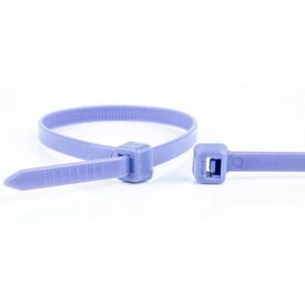 WKK - Plastic cable ties Purple - 100x2,5mm - 100 pieces