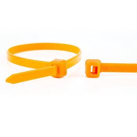 WKK - Plastic cable ties  Orange - 200x3,6mm - 100 pieces