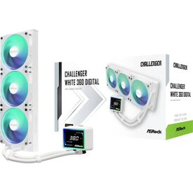 ASRock CPC Challenger 360 Digital ARGB White 90ACLA36WAAGA6