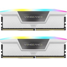 Corsair Vengeance RGB white UDIMM 32GB Kit, DDR5-6400,