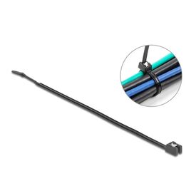 Delock Cable tie selfcutting, width 4.8 mm 20 cm black 19468
