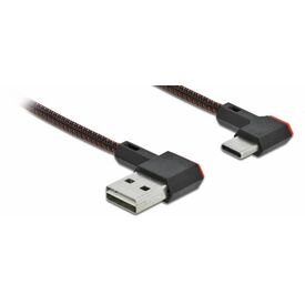 Delock Easy USB cable USB (M) leftright angled, 85280