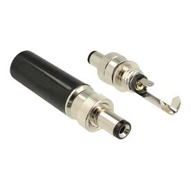 Delock Power connector DC jack 2.15.59.5 mm (M) 18 V 2 89913