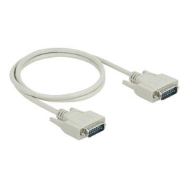 Delock Serial cable 15 pin DSub (DB15) (M) to 15 pin 85975