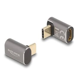 Delock USB adapter 24 pin USBC (M) angled to 24 pin 60054
