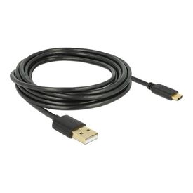 Delock USB cable 24 pin USBC (M) to USB (M) USB 2.0 3 A 85209