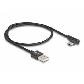 Delock USB cable USB (M) to 24 pin USBC (M) angled USB 80029