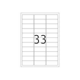 HERMA Inkjet labels A4, 63,5 x 25,4 mm, white, 8837