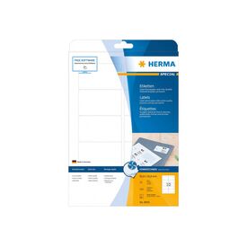 HERMA Inkjet labels A4, 83,8 x 50,8 mm, white,  8840