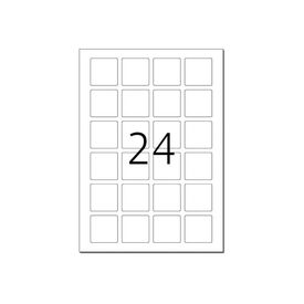 HERMA Removable labels A4, 40 x 40 mm, white 10108