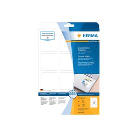 HERMA Removable labels A4, 60 x 60 mm, white