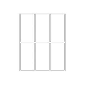 HERMA Removable multi-purpose labels, 34 x 67 mm, white, 10616