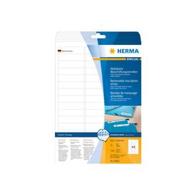 HERMA Special Paper matte removable selfadhesive white 10005