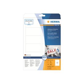 HERMA Special Paper matte removable selfadhesive white 10010