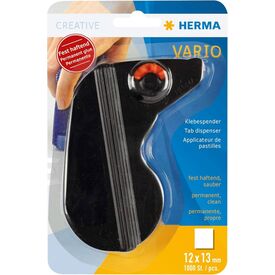 HERMA Tab dispenser Vario, permanent, black,  1030