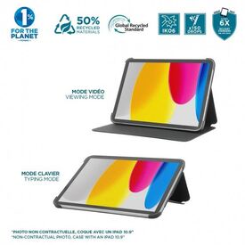 Mobilis Eco-design protective case with flap for iPad Air 11'' 2024  068019