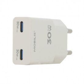 Mobilis Energia Charger 30W Wall USBC white Charger Typ 020026