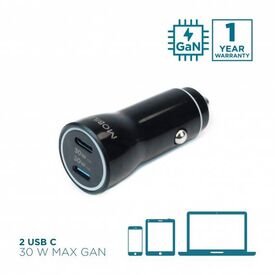 Mobilis Energia Charger 60W Car 2 USBC 1 USBA 020022