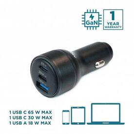Mobilis Energia Charger 95W Car 2 USB C+ 1 020018